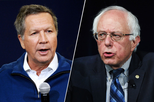 Kasich and Sanders