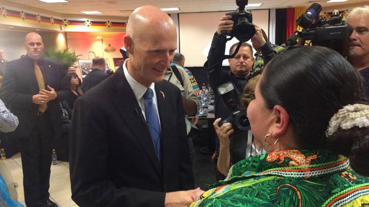 Rick Scott and Seminoles